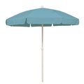 Simply Shade SimplyShade  Tahiti 6.5 ft. Polyester Beach Umbrella with Fiberglass Ribs  Aruba SSUB865KIT-P024